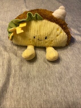 Giggle Scape TACO Plush 9” inches NWT
